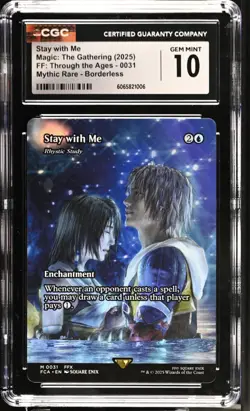 2025 Magic Final Fantasy Stay with Me 0031 Mythic Rare Borderless CGC 10 - Image 1