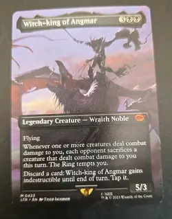 Witch-king of Angmar (Borderless) Universes Beyond: Lord of the Rings MTG Reg. - Image 1