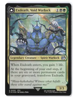 Exdeath, Void Warlock #220 FINAL FANTASY NM - Image 1