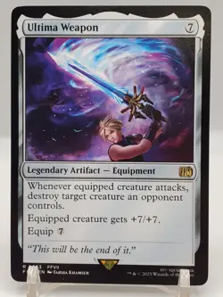 Ultima Weapon 0563 MTG Magic - Final Fantasy Vll FF7 - FREE SHIPPING - Image 1