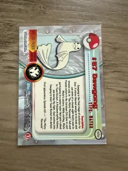Pokemon - Topps 1999 - #87 Dewgong - Non Holo - Blue Logo - WTP Magneton - Image 2