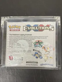 Pokemon XY Evolutions Booster Box SEALED 36 Packs In Ultra Pro Acrylic Display - Image 2