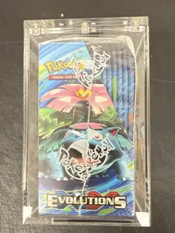 Pokemon XY Evolutions Booster Box SEALED 36 Packs In Ultra Pro Acrylic Display - Image 4