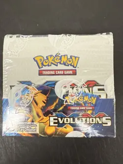Pokemon XY Evolutions Booster Box SEALED 36 Packs In Ultra Pro Acrylic Display - Image 5