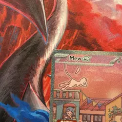 Mew ex SVP 053 Pokemon TCG Scarlet Violet 151 Black Star Promo Full Art Card - Image 3