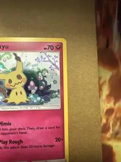 ✨Pokemon TCG Mimikyu 🪬 SM163 Sun & Moon Black Star Promo Holo Pack - Image 4