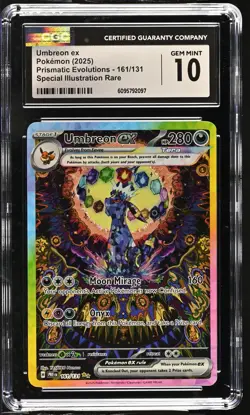 Umbreon EX 161/131 Special Illustration Rare Pokemon CGC 10 Gem Mint *097 - Image 1
