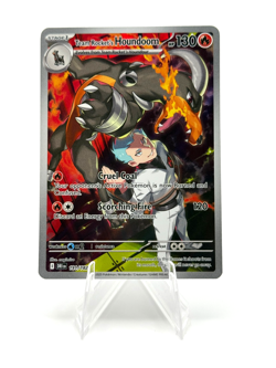Pokemon Team Rocket’s Houndoom Illustration Rare Destined Rivals 191/182 - Image 1