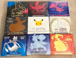 🔥Pokemon Ultimate Sword & Shield ETB (x9) Sealed Bundle (Read Description)🔥 - Image 1