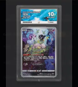 Pokemon Mew Vstar Universe Art Rare 183/172 Ace Gem Mint 10 - Image 1