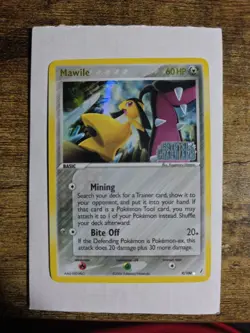 Pokemon Mawile EX TCG Crystal Guardians 9/100 Reverse Holo Stamped Holo Rare - Image 1