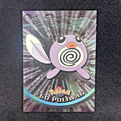 Pokemon Topps - TV Animation Edition - Poliwag #60 - FOIL - NM Black Logo - Image 1