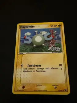 Pokemon TCG Magnemite 66/109 Team Rocket Returns Reverse-Holo Rare NEAR MINT - Image 1