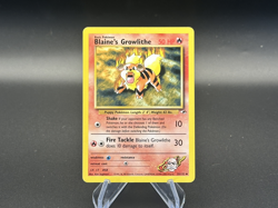 Blaine's Growlithe - 35/132 Gym Heroes - Pokemon TCG - WOTC Unlimited - 2000 - Image 1