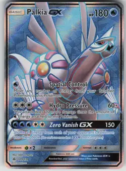 Pokemon TCG Palkia GX (Full Art) Ultra Rare SM - Forbidden Light 119/131 - Image 1