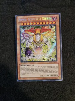 Sophia, Goddess of Rebirth HA07-EN055 Secret Rare LP - Image 1