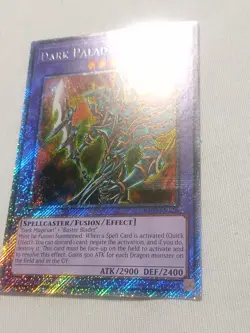 Dark Paladin (Platinum Secret Rare) RA03-EN126 1st Ed Yugioh Quarter Century Bon - Image 2