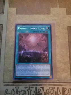 YUGIOH PRIMITE LORDLY LODE ROTA-EN058 SECRET 1ST ED NM - Image 1
