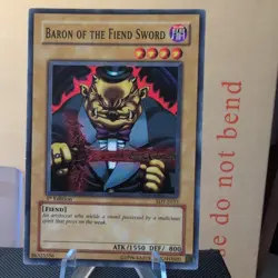 Baron of the Fiend Sword - SDY-e033 - Common - 1st edition- YuGiOh - Image 1