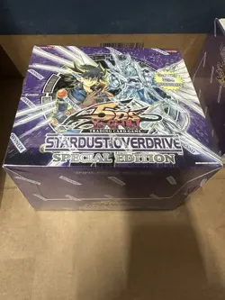 Yu-Gi-Oh! Stardust Overdrive Special Edition Display SE Edition 10 Count Mint - Image 2