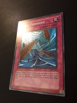 Yu-Gi-Oh! Dust Tornado, PSV-011, Super Rare, 2. Edition, Englisch, NM/Back EX - Image 3
