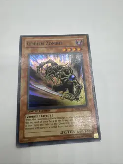 Yu-Gi-Oh! TCG Goblin Zombie CRMS-ENSE2 Super Rare Limited Edition Lighlty Played - Image 1