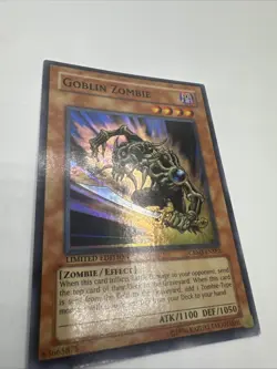 Yu-Gi-Oh! TCG Goblin Zombie CRMS-ENSE2 Super Rare Limited Edition Lighlty Played - Image 3