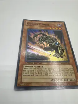 Yu-Gi-Oh! TCG Goblin Zombie CRMS-ENSE2 Super Rare Limited Edition Lighlty Played - Image 5