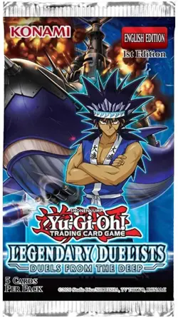 YU-GI-OH! LEGENDARY DUELIST BOOSTER PACK | 1ST EDITION | SEALED | ENGLISH - Image 1