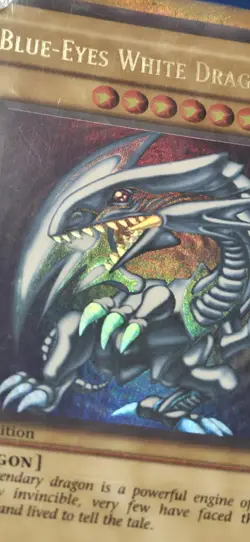 2002 Blue Eyes White Dragon 1st Edition SDK-001 Ultra Rare AE Yugioh - Image 1