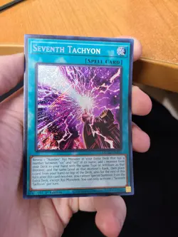 Yugioh Seventh Tachyon MZTM-EN016 1st Secret Rare - Image 1