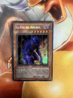 The End of Anubis Secret Rare 1st Spanish AST-EN000 SP000 Light Play Yugioh TCG - Image 1