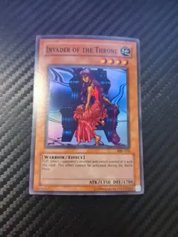 Yugioh Invader of the Throne MRL-026 Super Rare Original Print LP - Image 1