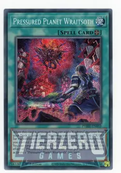 Yugioh PHHY-EN059 - Pressured Planet Wraitsoth - Secret Rare - Image 1