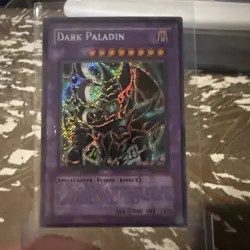 Yugioh Dark Paladin DMG-001 Secret Rare Promo NM - Image 1