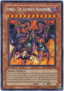 Yubel - The Ultimate Nightmare - 1st Edition Phantom Darkness MP YuGiOh - Image 1