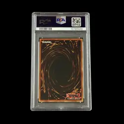 Yu-Gi-Oh! Slab Trial Of Hell 1st Edition LOB-012 PSA 9 Mint 2002 - Image 2