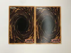 2x Yugioh Number 77: the Seven Sins 1st Edition Silver Ultra Rare BLC1-EN038 NM - Image 3