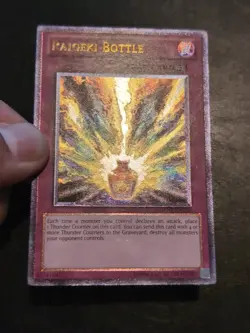 Yu-Gi-Oh! ULTIMATE RARE CARD RAIGEKI BOTTLE GENF-EN079 NM - Image 2