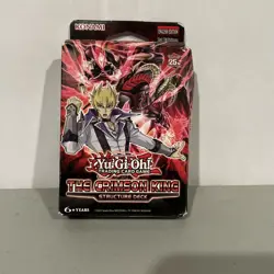 Konami Yu-Gi-Oh! Crimson King Structure Deck 1st Edition 25th Anniv English - Image 1