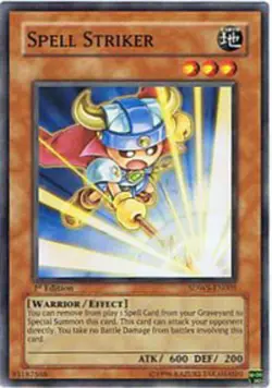 Spell Striker - SDWS-EN005 - Common - 1st Edition x1 Lightly Played - Image 1