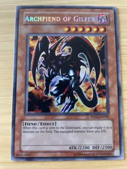 Yugioh: Archfiend of Gilfer - RP02-EN094 - Secret Rare - Unlimited - LP - Image 1