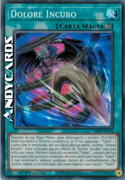 DOLORE INCUBO • (Nightmare Pain) • Super R • PHNI IT054 • 1Ed • Yugioh ANDYCARDS - Image 1