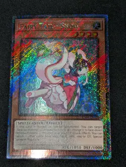 Yu-Gi-Oh! Fairy Tail-Snow RA04-EN269 - Platinum Secret Rare - 1st Edition - Image 1