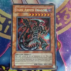 Dark Armed Dragon PTDN-EN019 Secret Rare Unl Edition Yugioh Card - Image 1