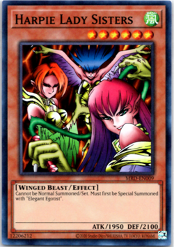 Harpie Lady Sisters - MRD-EN009 - Super Rare - Yugioh - Image 1