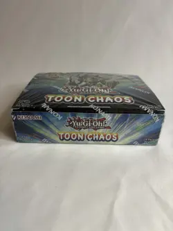 Yugioh TOON CHAOS Booster Box New/Sealed Unlimited Edition - Image 2