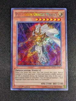 Yugioh - Palladium Oracle Mahad MVP1-ENS53 1st edition Secret Rare NM - Image 1