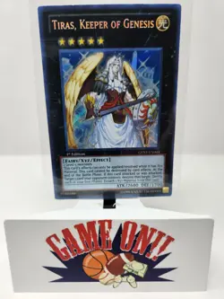 YuGiOh Tiras, Keeper of Genesis GENF-EN044 1st Edition Secret Rare NM - Image 1