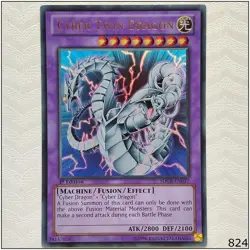 Cyber Twin Dragon - SDCR-EN037 - Ultra Rare 1st Edition Yugioh - Image 1